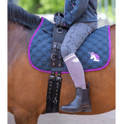 Star singel met een handvat Zwart