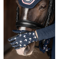 ELT Lucky Dora kinderrijhandschoenen Nachtblauw / lucky