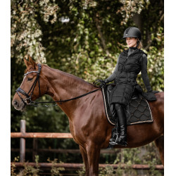 Lange en lichte bodywarmer ELT Oostende Zwart