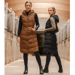 Lange en lichte bodywarmer ELT Oostende Zwart