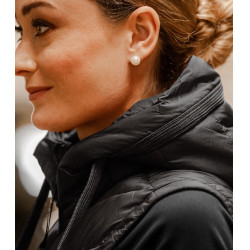 Lange en lichte bodywarmer ELT Oostende Zwart