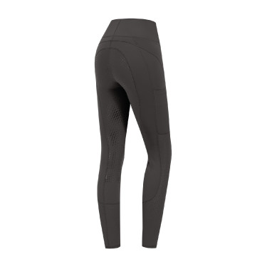 ELT rijlegging met hoge taille Hanna mesh Modder Grijs