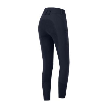 ELT rijbroek met hoge taille Oktavia Curved Diepblauw