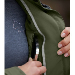 Winterrijparka ELT Kopenhagen Olijfkleurig Groen