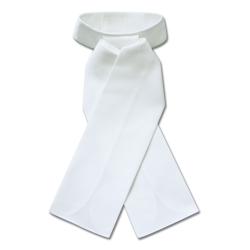 Witte plastron ELT