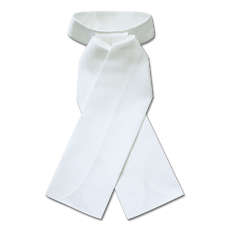 Witte plastron ELT