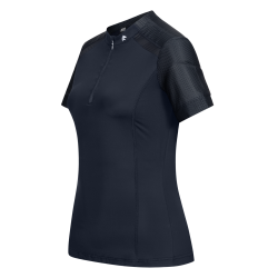 Functioneel ELT-rits-T-shirt Nancy Diepblauw Functioneel ELT-rits-T-shirt Nancy Diepblauw