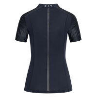 Functioneel ELT-rits-T-shirt Nancy Diepblauw