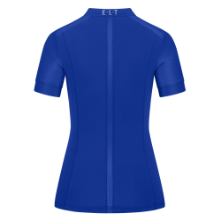 Functioneel ELT-rits-T-shirt Nancy Saffierblauw