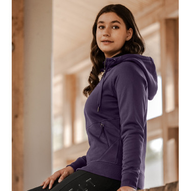 ELT Orlando hoodievest Donkerpaars Violet