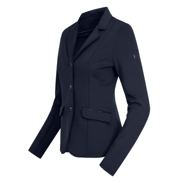 Wedstrijdjasje ELT Lina tiener Diepblauw