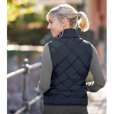 Lichte mouwloze jas ELT Meran Diepblauw