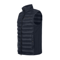 Mouwloos softshell vest ELT Maine heren Diepblauw