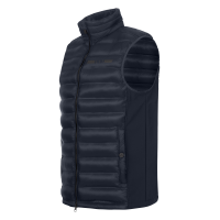 Mouwloos softshell vest ELT Maine heren Diepblauw