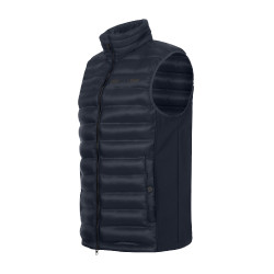 Mouwloos softshell vest ELT Maine heren Diepblauw