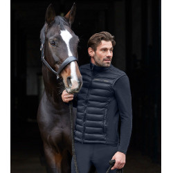 Mouwloos softshell vest ELT Maine heren Diepblauw