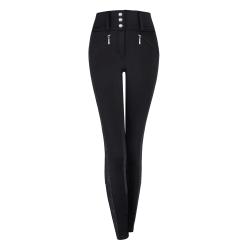 Rijbroek ELT Elisa met hoge taille voor het tussenseizoen Zwart