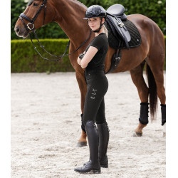 Rijbroek ELT Mathilda Glam met hoge taille Zwart Rijbroek ELT Mathilda Glam met hoge taille Zwart