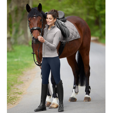 Rijbroek ELT Micro Sport silicone hoge taille Nachtblauw