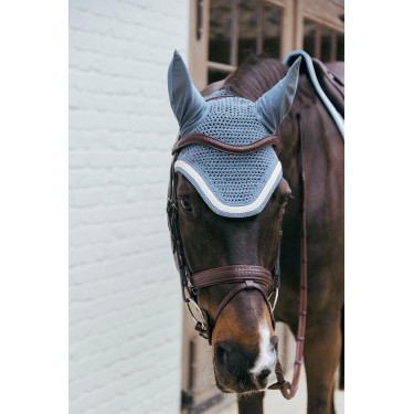 Bonnet Wellington Gevlochten Koord Kentucky Lichtblauw Bonnet Wellington Gevlochten Koord Kentucky Lichtblauw