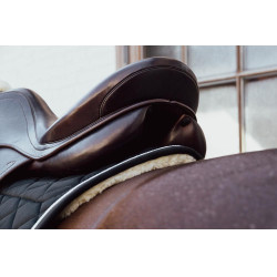 Skin Friendly Dressuur Zadeldek Dy'on Zwart