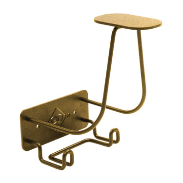 Helmhouder met Haak in Staal Grooming Deluxe by Kentucky Goud Helmhouder met Haak in Staal Grooming Deluxe by Kentucky Goud