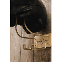 Helmhouder met Haak in Staal Grooming Deluxe by Kentucky Goud Helmhouder met Haak in Staal Grooming Deluxe by Kentucky Goud