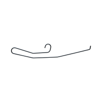 Kleedhanger voor Kentucky-dekens Zwart Kleedhanger voor Kentucky-dekens Zwart