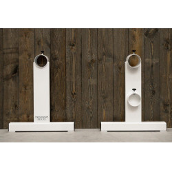 Kavalettikandelaars in T Grooming Deluxe van Kentucky Wit