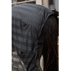 Lichtgewicht gestreepte vliegendeken Kentucky Zwart Lichtgewicht gestreepte vliegendeken Kentucky Zwart