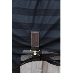 Lichtgewicht gestreepte vliegendeken Kentucky Zwart Lichtgewicht gestreepte vliegendeken Kentucky Zwart