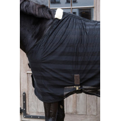 Lichtgewicht gestreepte vliegendeken Kentucky Zwart Lichtgewicht gestreepte vliegendeken Kentucky Zwart