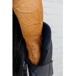 Rustbandages PROtect lang achter sprongbescherming Kentucky Zwart