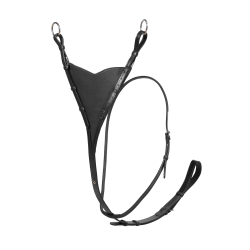 Volledige Martingaal van Zacht Leder Dy'on New English Collection Zwart