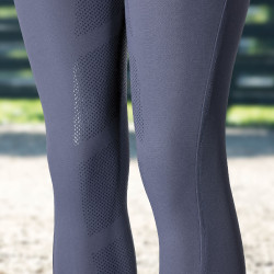 Siliconen zitvlak rijbroek B Vertigo Olivia dames Marineblauw