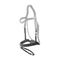 Gevlochten gecombineerde neusriem met Pull pack Dy'on New English Collection Zwart Gevlochten gecombineerde neusriem met Pull pack Dy'on New English Collection Zwart