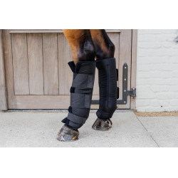 Achterste stalgamaschen PROtect Classic Kentucky Zwart