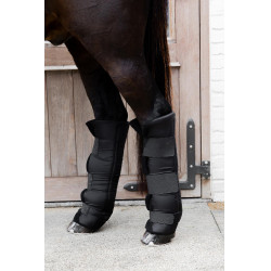 Lange achterste PROtect-stalbeschermers Kentucky Zwart Lange achterste PROtect-stalbeschermers Kentucky Zwart