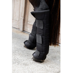 Lange achterste PROtect-stalbeschermers Kentucky Zwart Lange achterste PROtect-stalbeschermers Kentucky Zwart