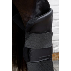 Lange achterste PROtect-stalbeschermers Kentucky Zwart Lange achterste PROtect-stalbeschermers Kentucky Zwart