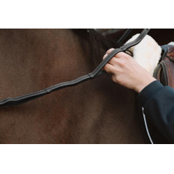 Lederen teugels met Working-handgrepen van Dy'on