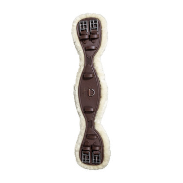 Korte Anatomische Singel schapenvacht Kentucky Bruin
