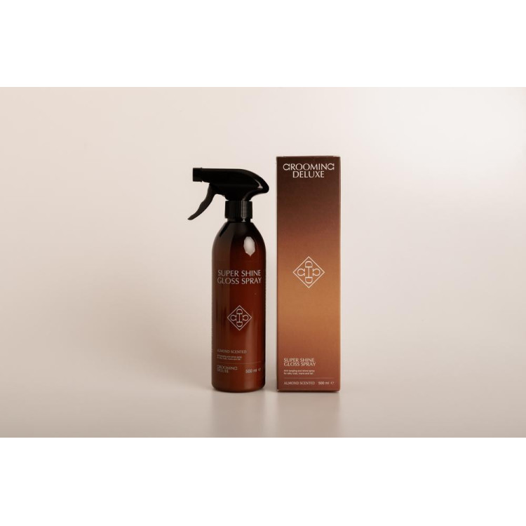 Spray Super Shine Gloss met Amandel Grooming Deluxe van Kentucky Spray Super Shine Gloss met Amandel Grooming Deluxe van Kentucky