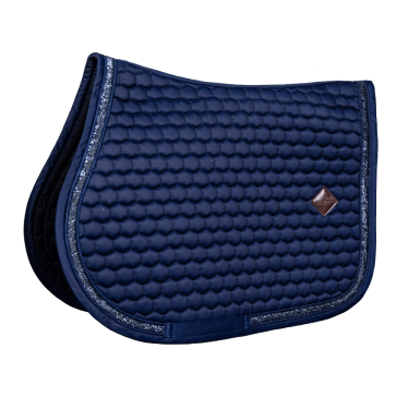 Zadeldoek Glitter Band Jumping Kentucky Marine Marineblauw Zadeldoek Glitter Band Jumping Kentucky Marine Marineblauw