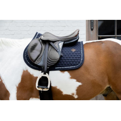 Zadeldoek Glitter Band Jumping Kentucky Marine Marineblauw Zadeldoek Glitter Band Jumping Kentucky Marine Marineblauw