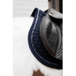 Zadeldoek Glitter Band Jumping Kentucky Marine Marineblauw Zadeldoek Glitter Band Jumping Kentucky Marine Marineblauw