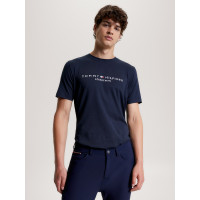 Tommy Hilfiger Equestrian Williamsburg grafisch T-shirt met korte mouwen voor heren Woestijnlucht