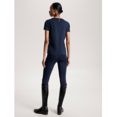 Grafisch T-shirt Tommy Hilfiger Equestrian Brooflyn korte mouwen dames Grafisch T-shirt Tommy Hilfiger Equestrian Brooflyn korte mouwen dames