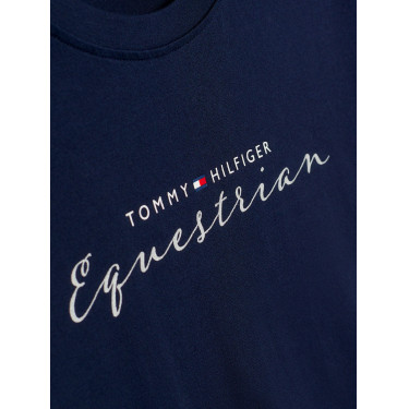 Grafisch T-shirt Tommy Hilfiger Equestrian Brooflyn korte mouwen dames Grafisch T-shirt Tommy Hilfiger Equestrian Brooflyn korte mouwen dames