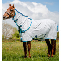 Vliegendeken Horseware Amigo Summer Plus CarreauxMarine / bleu électrique /Marine